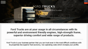 What Fordtrucks.com.tr website looked like in 2016 (8 years ago)