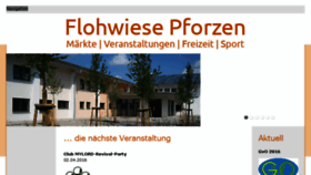 What Flohwiese-pforzen.de website looked like in 2016 (8 years ago)