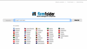 What Firmfolder.com website looked like in 2016 (8 years ago)