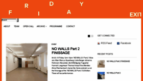 What Fridayexit.at website looked like in 2016 (8 years ago)