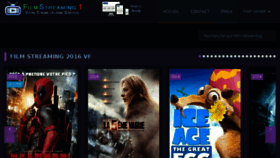 What Filmstreaming1.com website looked like in 2016 (8 years ago)
