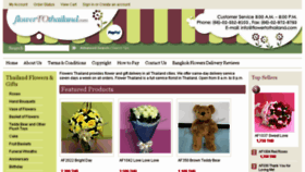What Flowertothailand.com website looked like in 2016 (8 years ago)
