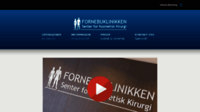 What Fornebuklinikken.no website looked like in 2016 (8 years ago)