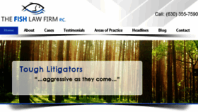 What Fishlawfirm.com website looked like in 2016 (8 years ago)