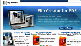 What Flip-creator.com website looked like in 2016 (8 years ago)