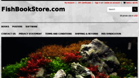 What Fishbookstore.com website looked like in 2016 (8 years ago)