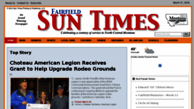 What Fairfieldsuntimes.com website looked like in 2016 (8 years ago)