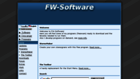 What Fw-software.com.ar website looked like in 2016 (8 years ago)
