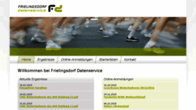 What Frielingsdorf-datenservice.de website looked like in 2016 (8 years ago)