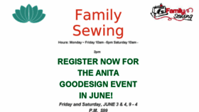 What Familysewing.com website looked like in 2016 (8 years ago)