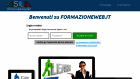 What Formazioneweb.it website looked like in 2016 (8 years ago)