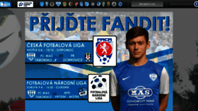 What Fctaborsko.cz website looked like in 2016 (9 years ago)