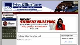 What Findyourschool.pwcs.edu website looked like in 2016 (8 years ago)