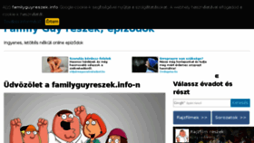 What Familyguyreszek.info website looked like in 2016 (8 years ago)