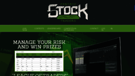 What Fantasystocktraders.com website looked like in 2016 (8 years ago)