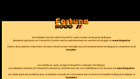 What Fortuna2000.be website looked like in 2016 (8 years ago)