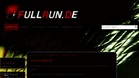 What Fullrun.de website looked like in 2016 (8 years ago)