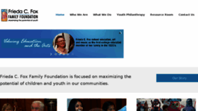 What Fcfox.org website looked like in 2016 (8 years ago)