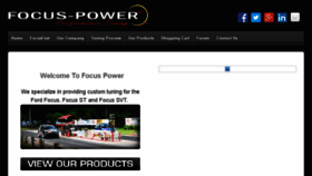 What Focus-power.com website looked like in 2016 (8 years ago)