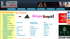 What Franchiseneed.com website looked like in 2016 (8 years ago)