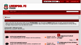 What Forums.liverpoolfc.com website looked like in 2016 (8 years ago)