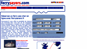 What Ferrysavers.fr website looked like in 2016 (8 years ago)