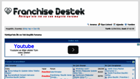 What Franchisedestek.com website looked like in 2016 (8 years ago)