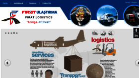 What Firatlogistics.com website looked like in 2016 (8 years ago)