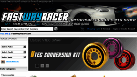 What Fastwayracer.com website looked like in 2016 (8 years ago)