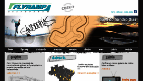 What Flyramp.com website looked like in 2016 (8 years ago)