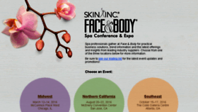 What Faceandbody.com website looked like in 2016 (8 years ago)