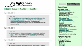 What Figby.com website looked like in 2016 (8 years ago)