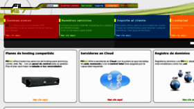 What Filnet.es website looked like in 2016 (8 years ago)
