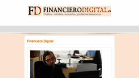 What Financierodigital.es website looked like in 2016 (8 years ago)