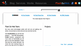 What Flashdaweb.com website looked like in 2016 (8 years ago)