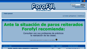 What Forofyl.com.ar website looked like in 2016 (8 years ago)