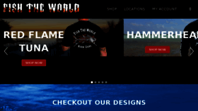 What Fishtheworld.us website looked like in 2016 (8 years ago)