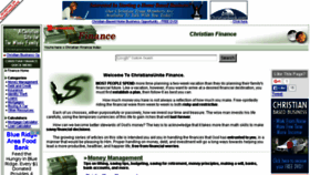 What Finance.christiansunite.com website looked like in 2016 (8 years ago)