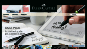 What Faber-castell.it website looked like in 2016 (8 years ago)