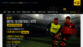 What Footballkit.co.uk website looked like in 2016 (8 years ago)