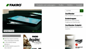 What Fakro.de website looked like in 2016 (8 years ago)