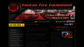 What Fentonfire.com website looked like in 2016 (8 years ago)