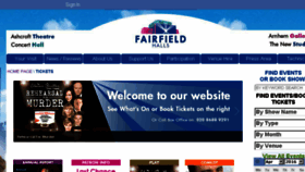 What Fairfield.co.uk website looked like in 2016 (8 years ago)