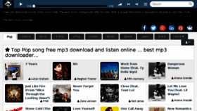What Free-mp3download.net website looked like in 2016 (8 years ago)