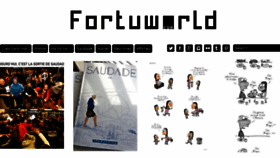 What Fortuworld.com website looked like in 2016 (8 years ago)