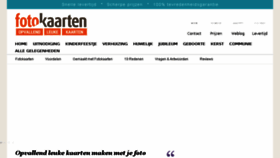 What Fotokaarten.nl website looked like in 2016 (8 years ago)
