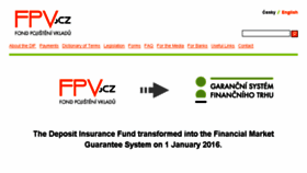 What Fpv.cz website looked like in 2016 (8 years ago)