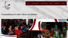 What Fundacionacir.org.mx website looked like in 2016 (8 years ago)