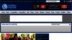 What Footballnsw.com website looked like in 2016 (8 years ago)