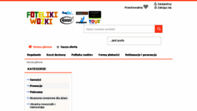 What Foteliki-wozki.pl website looked like in 2016 (8 years ago)